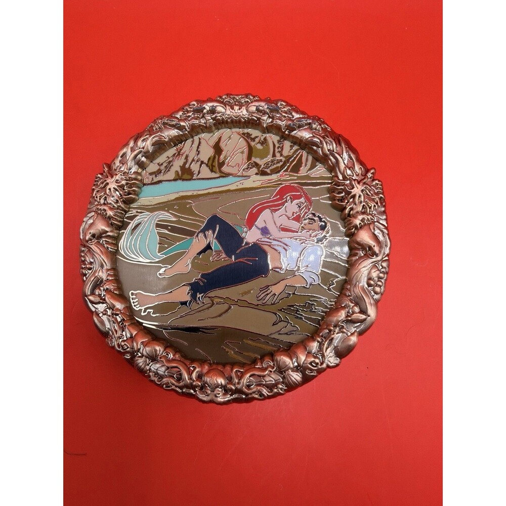 Disney 2024 DEC Little Mermaid 35th Anniversary Ariel Saving Eric LE 250 Pin
